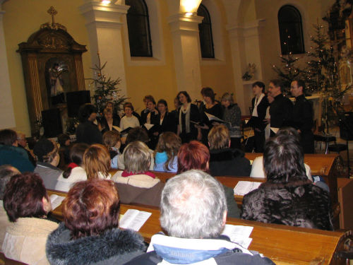 Vánoční koncert Gymplerů a přátel 2005
